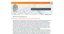 Desktop Screenshot of cookieclarity.com